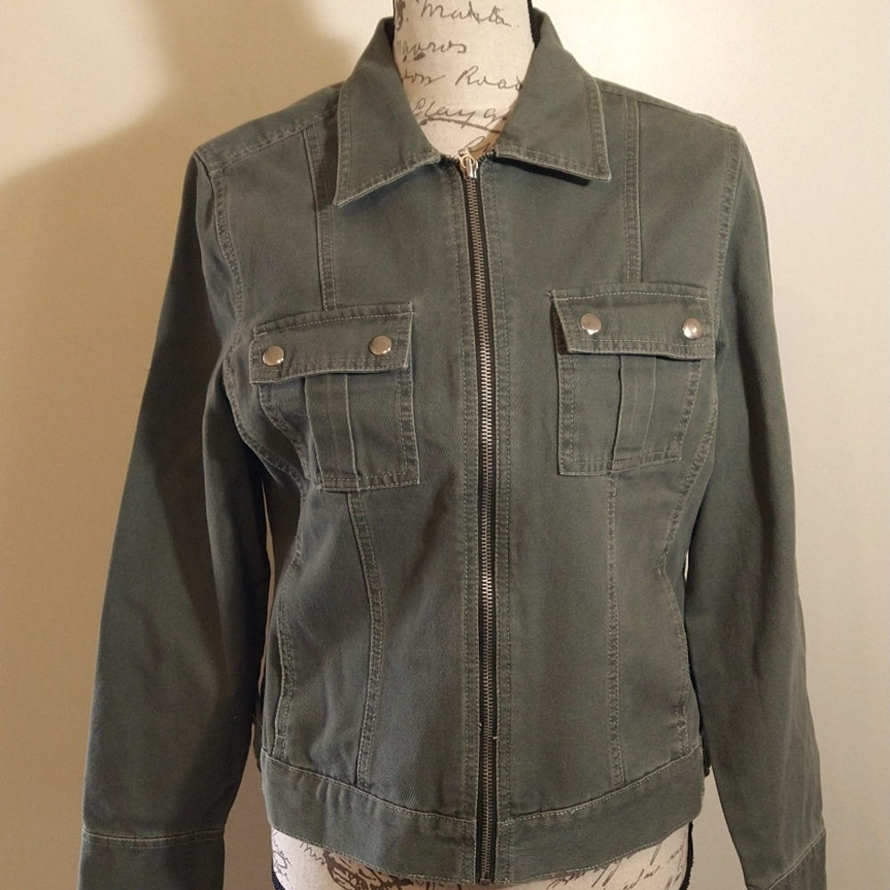 French Cuff Cropped Jacket